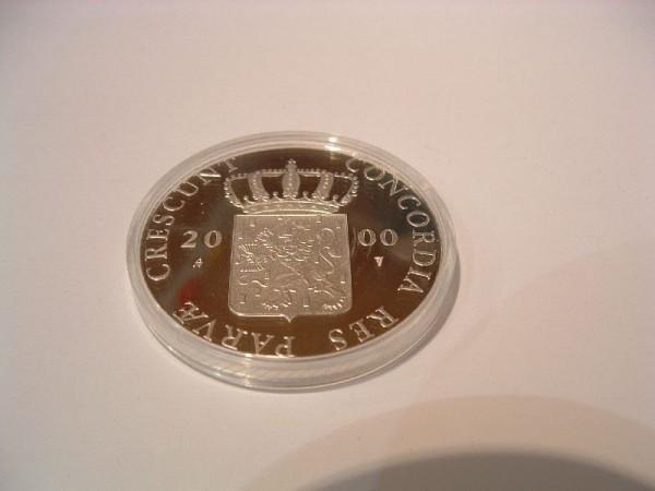 (afbeelding voor) Zilveren Dukaat 2000