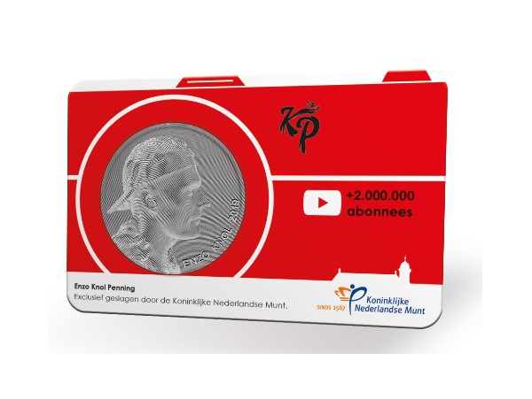(afbeelding voor) Enzo Knol BU in coincard KNM