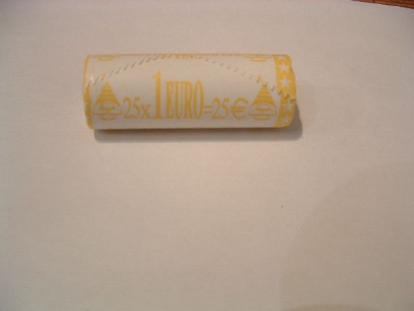 (afbeelding voor) Muntrol 1 euro 2008 UNC