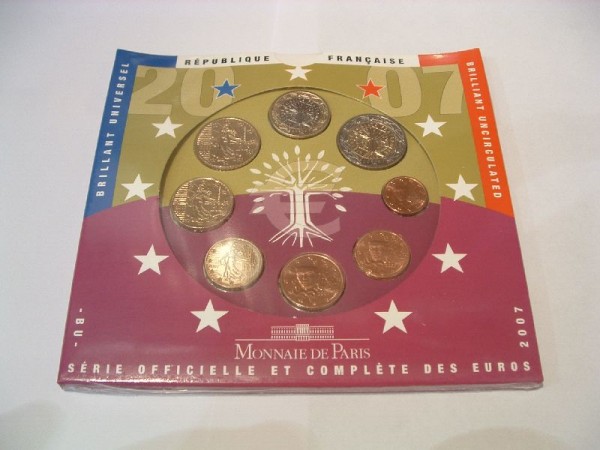 (afbeelding voor) BU set Frankrijk 2007