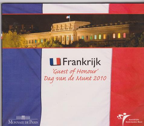 (afbeelding voor) BU Set Frankrijk Dag van de Munt 2010