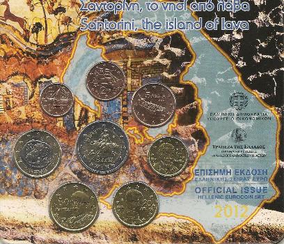 (afbeelding voor) BU set Griekenland 2012 Stier