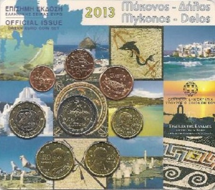 (afbeelding voor) BU set Griekenland 2013 Stier
