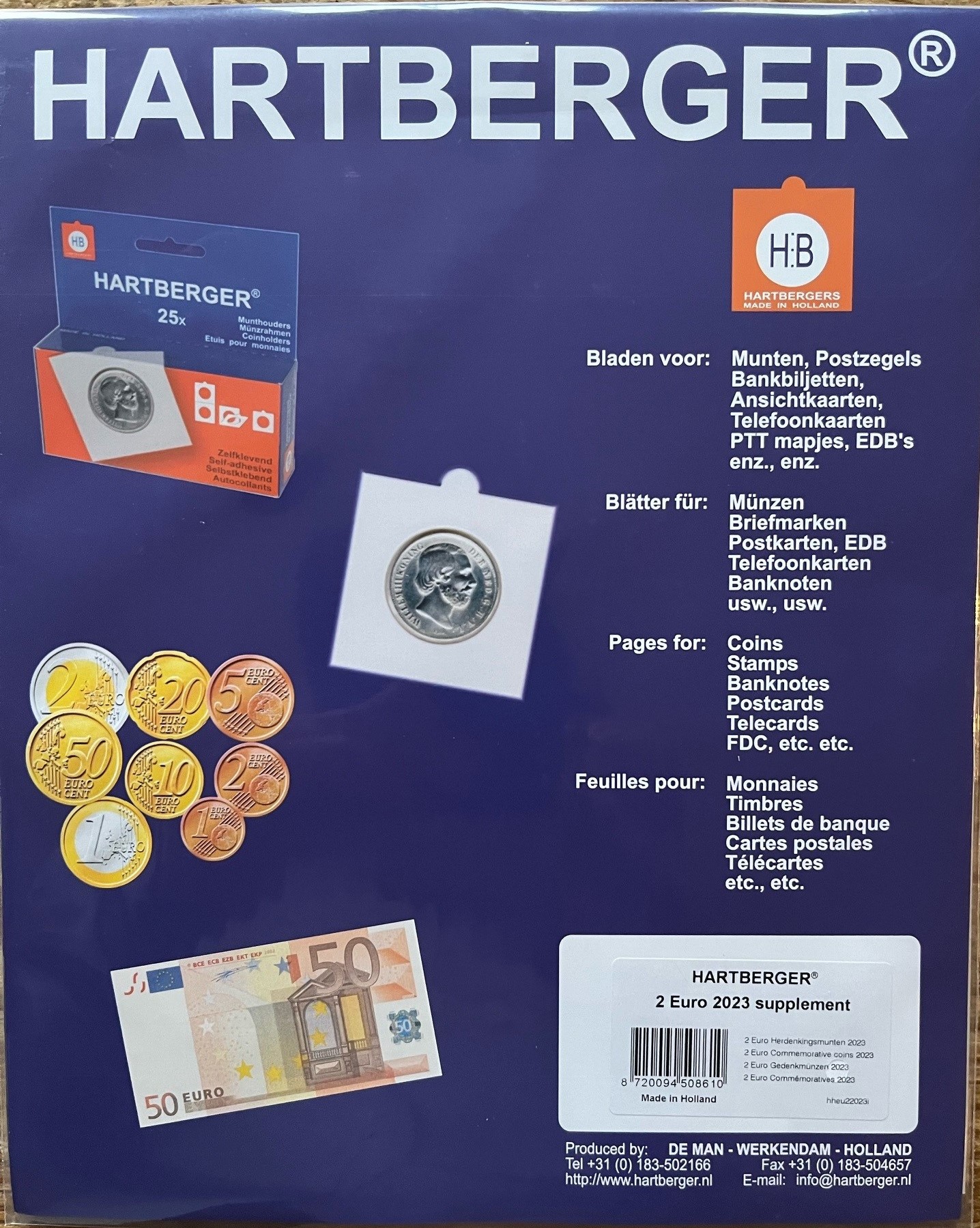 (afbeelding voor) Uitbreidings set Hartberger 2 euromunten 2022