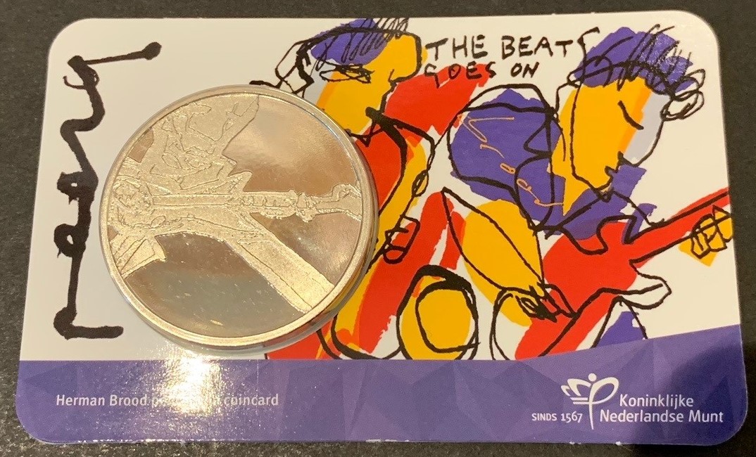 (afbeelding voor) Coincard Herman Brood Penning