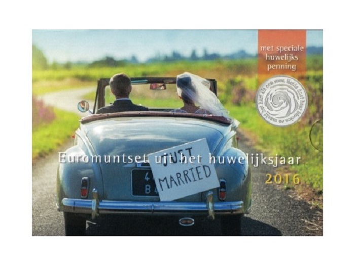 (afbeelding voor) Huwelijkset 2016 BU met penning