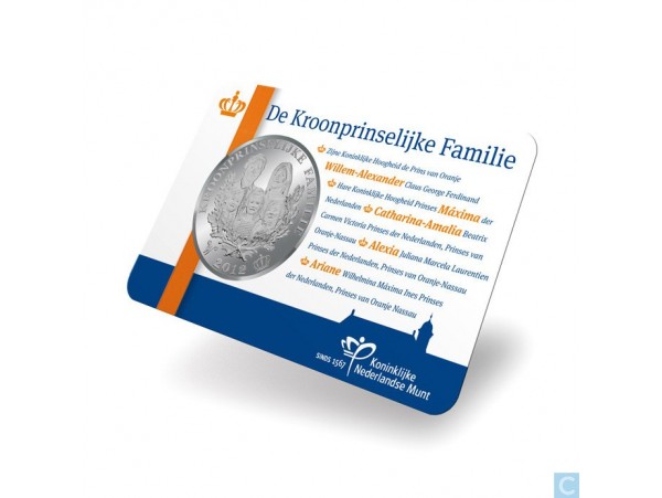 (afbeelding voor) Coincard Kroonprinselijke Familie 2012