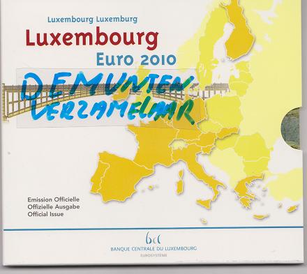 (image for) BU Set Luxemburg 2010. Oplage slechts 7500 stuks