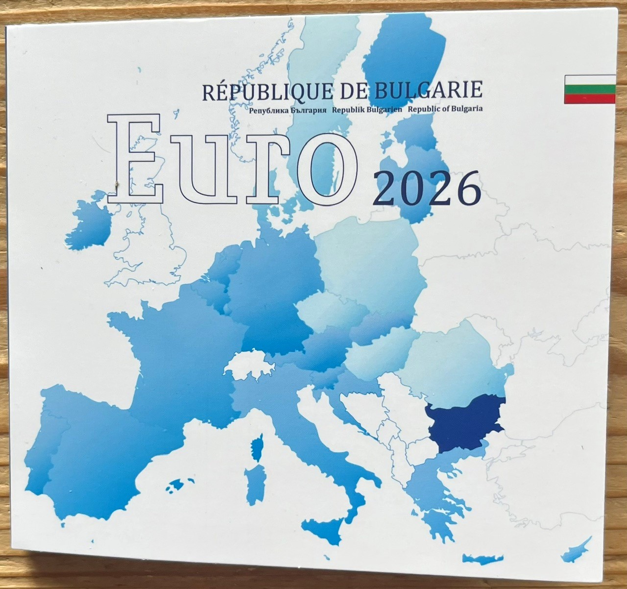 (afbeelding voor) Jaarset Bulgarije - Luxemburg 2026