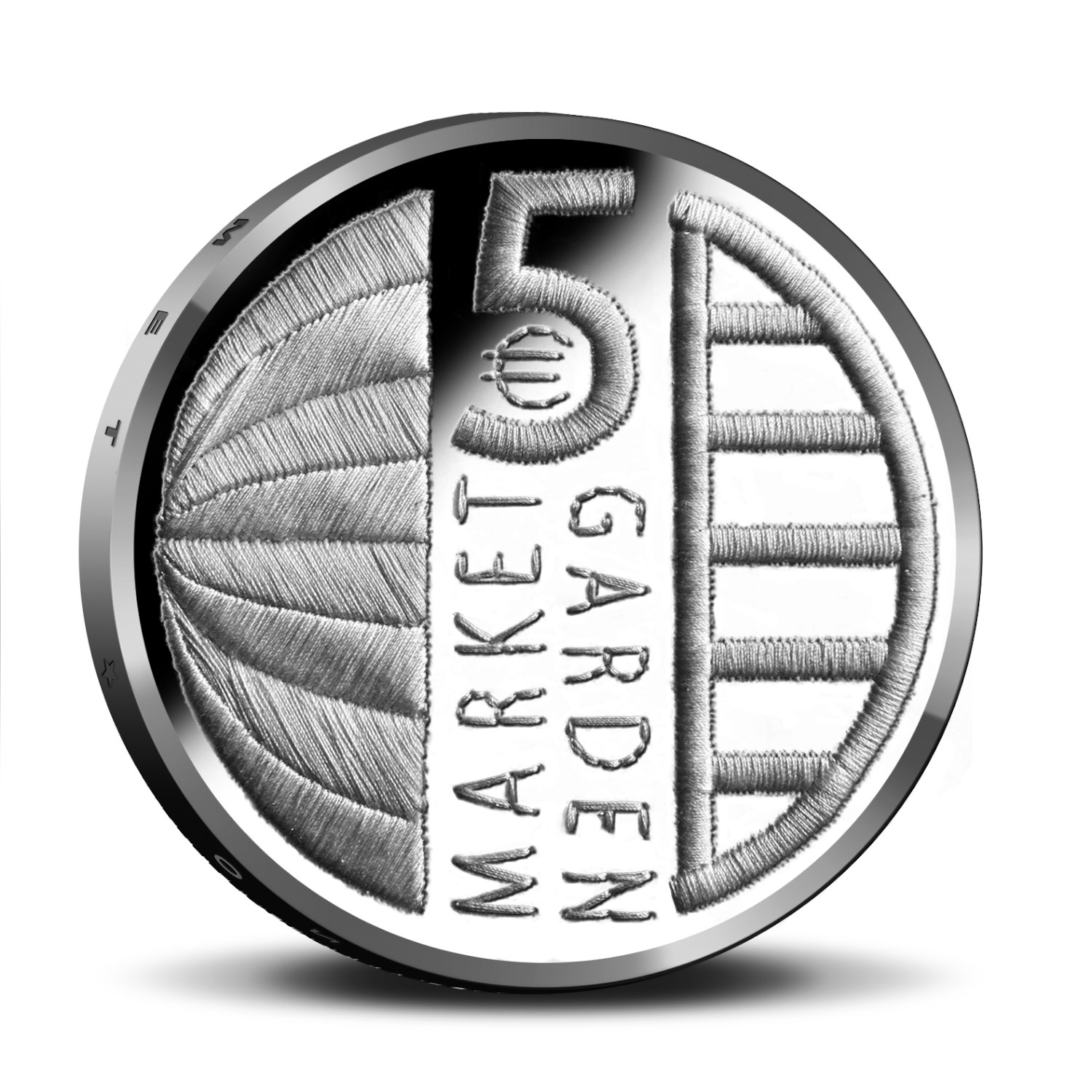 (afbeelding voor) Nederland 2019 Market Garden Vijfje Unc los