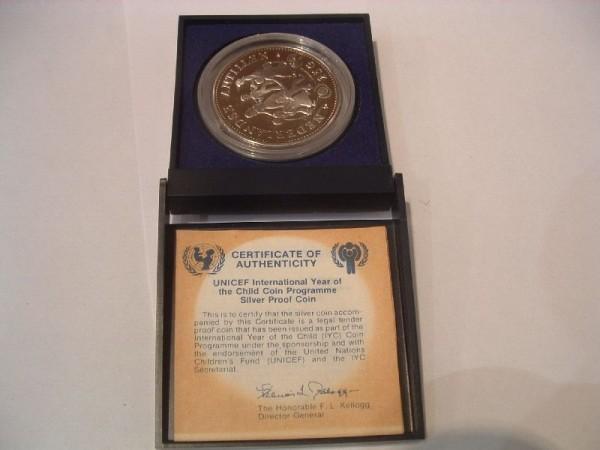 (afbeelding voor) 25 Gulden 1979 Nederlandse Antillen Proof in cassette