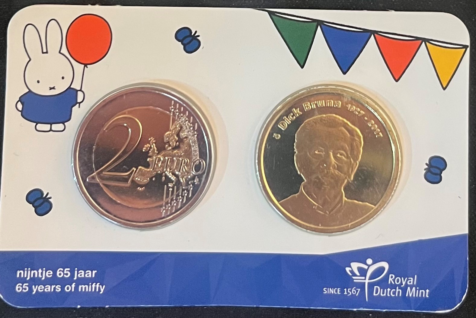 (afbeelding voor) NEDERLAND 2020 '65 JAAR NIJNTJE' IN COINCARD