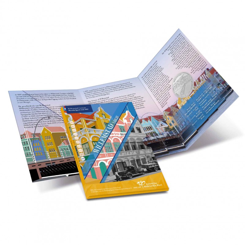 (afbeelding voor) Nederland 2023 het Willemstad Vijfje zilver proof in blister