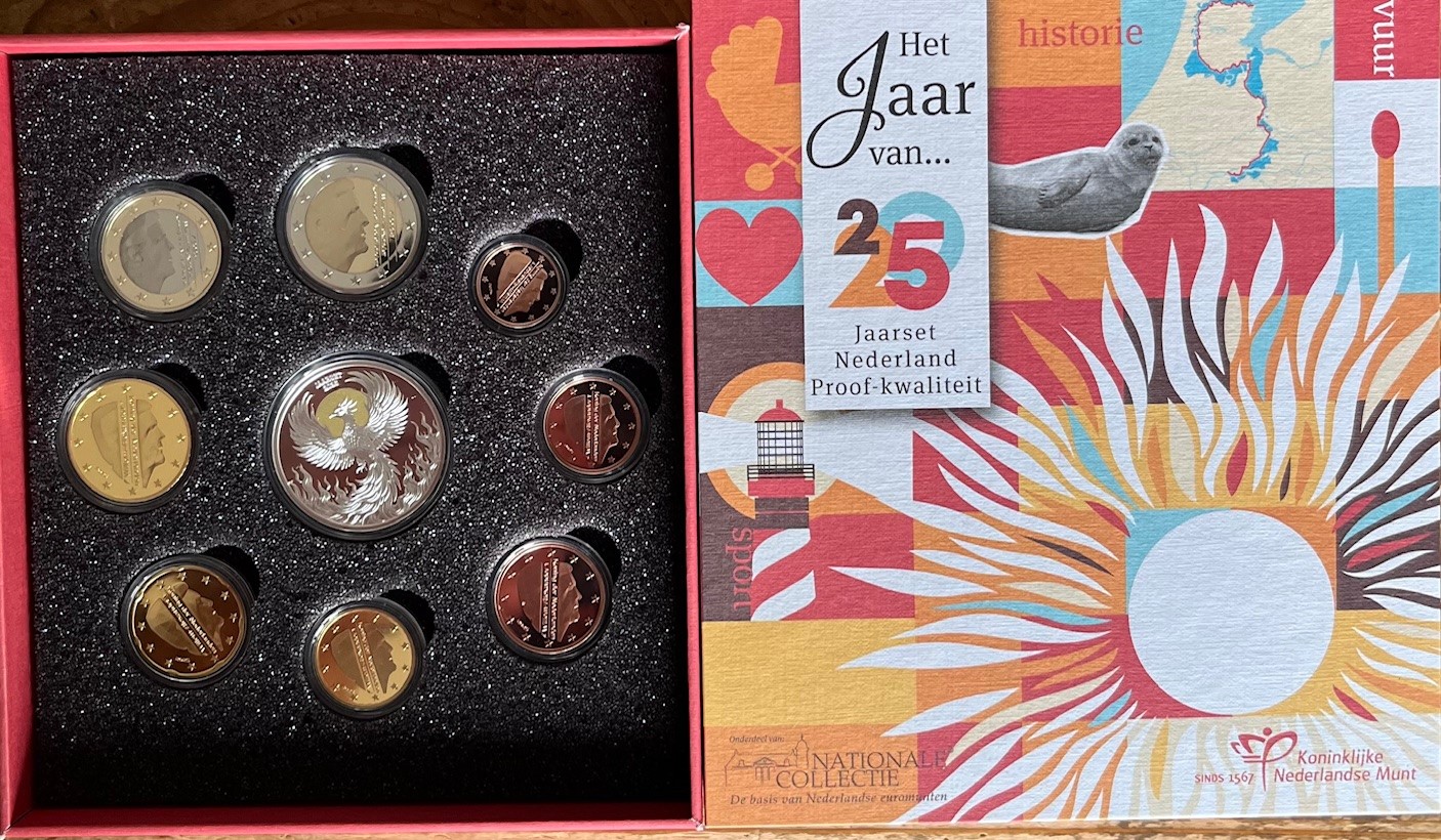 (afbeelding voor) Proofset Nederland 2025 VUUR