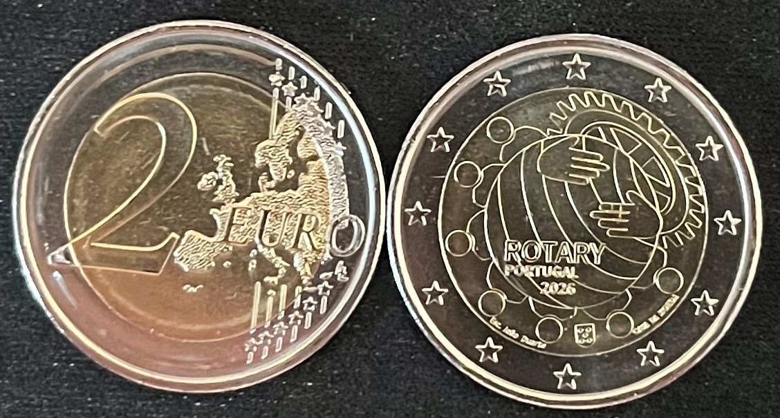 (Bild für) 2 Euromunt Portugal 2026 Rotary UNC