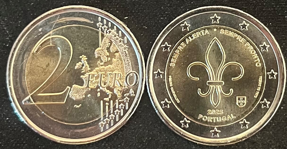 (image for) 2 Euromunt Portugal 2025 Scouting UNC
