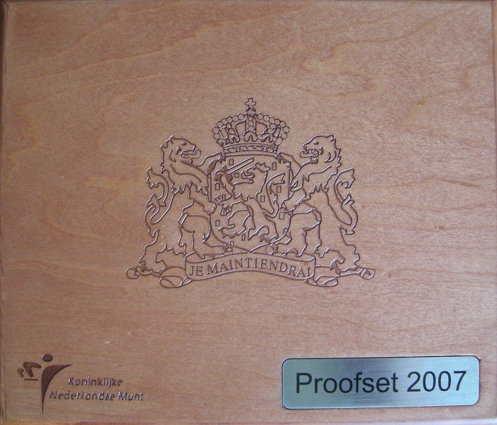 (afbeelding voor) Proofset Euromunten Nederland 2007