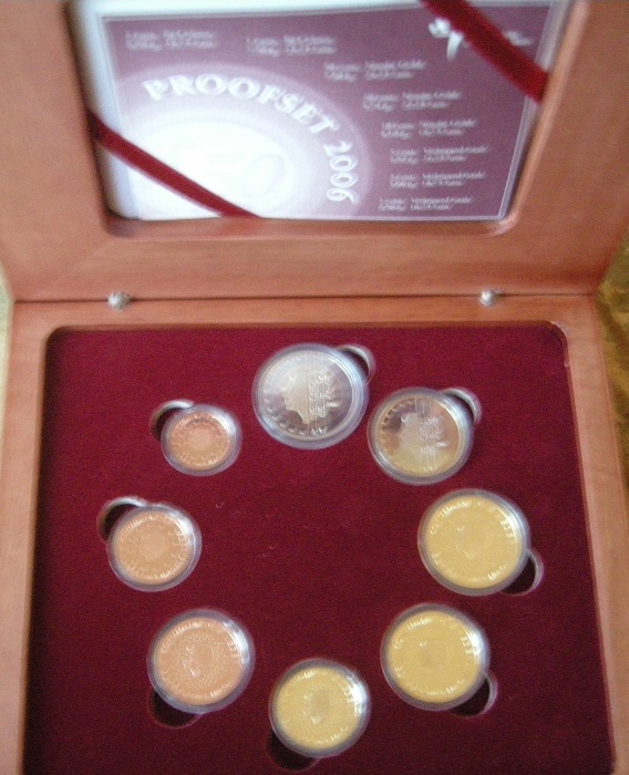 (afbeelding voor) Proofset Euromunten Nederland 2008