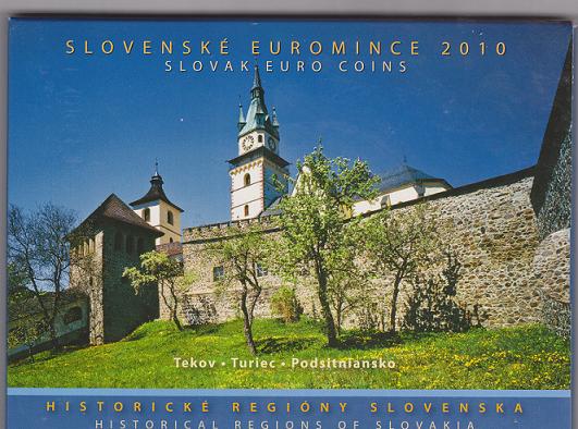 (afbeelding voor) BU set Slowakije 2010 Regioset TEKOV