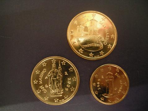(afbeelding voor) 1+2+5 Cent SanMarino 2009 UNC