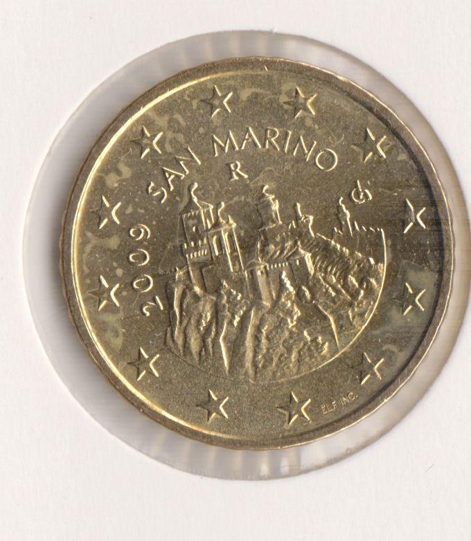 (afbeelding voor) San Marino 50 cent 2002 UNC
