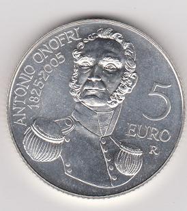 (afbeelding voor) 5 Euromunt SanMarino 2005 UNC
