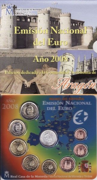 (afbeelding voor) Bu Set Spanje 2008 type Aragon