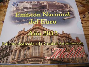 (afbeelding voor) BU Set Spanje 2012 Type Melilla