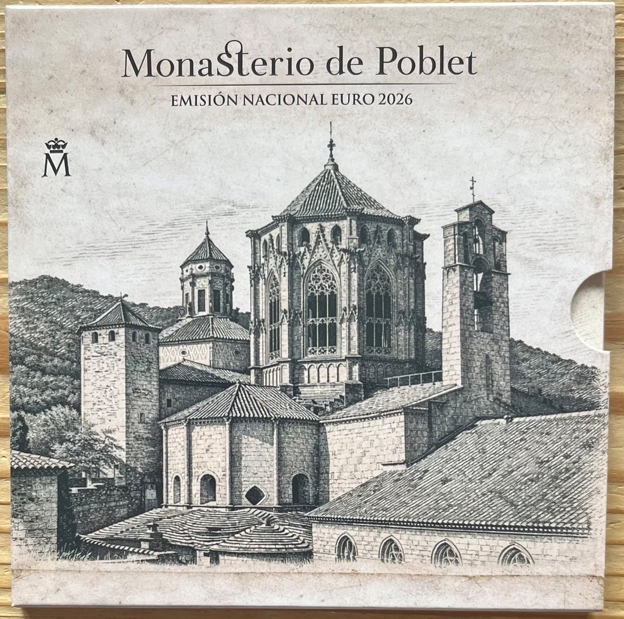 (afbeelding voor) Spanje BU set 2026 Monasterio de Poblet