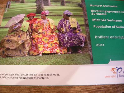 (afbeelding voor) Fdc Set Suriname 2011