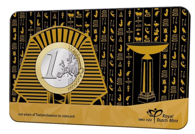 (Bild für) NEDERLAND 2023 '100 JAAR TOETANCHAMON' IN COINCARD
