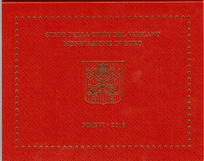(afbeelding voor) Vaticaan BU set 2016