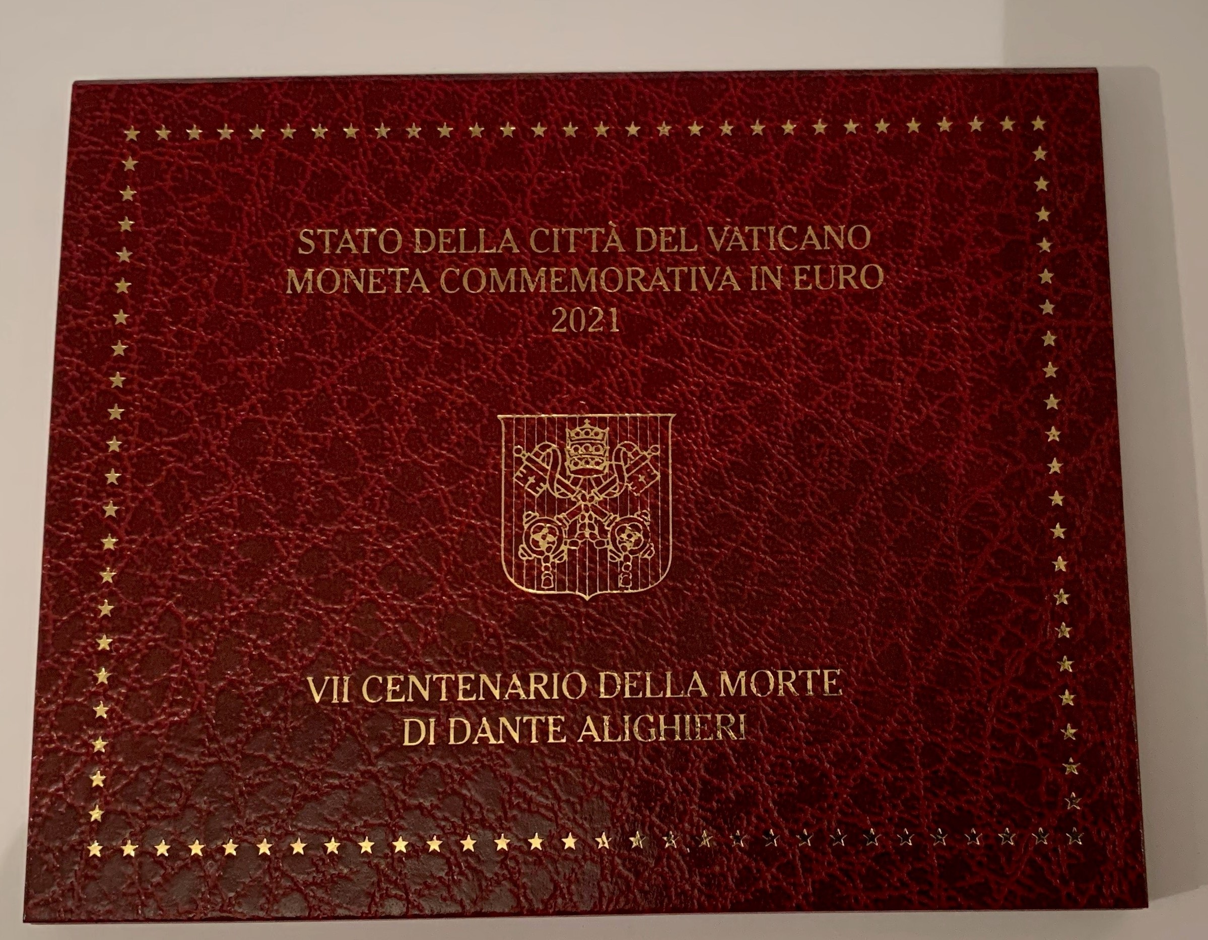 (image for) 2 Euromunt Vaticaan 2021 - Dante